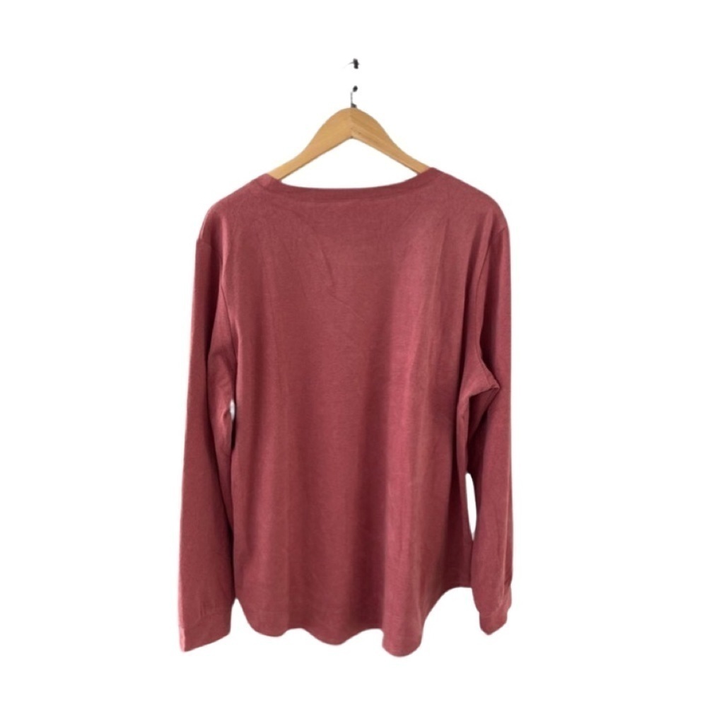 Women's Crewneck Long Sleeve Tunic Sweatshirt New In Bag Size XXL - Picture 3 of 7